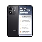 Redmi Note 17 5G (Dark Night, 8GB RAM, 128GB ROM) | 8000mAh Battery + 45W Fast Charging | 6.99″ TrueColour AMOLED | Snapdragon 4 Gen 4 | 50MP Dual AI Camera | CorningÂ® GorillaÂ® Glass 7i | IP65