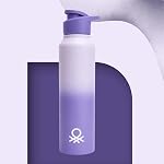 United Colors of Benetton Stainless Steel Water Bottle 1L Leak-Proof