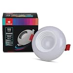 Havells Luna Moonlite Led Jb 10W 3In1,Led-Downlighter,Energy Efficient,Long Life of 25000 Burning Hours,High Lumen Efficiency of 80 Lumen Per Watt in 6500K,3In1,Perfectly Fits in Junction Boxes