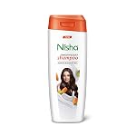 Nisha Almond and Olive Shampoo for Women & Men for Silky, Shiny and Smooth Hair, Reduce Dandruff & Breakage, All Hair Types, 75 ml (Pack of 6)