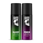 Beardo Glory & Pride Perfume Body Spray (Set of 2) Get compliments with Long lasting Fougere, Aromatic Deodorant Brand | Gift For Brother | Gift For Friends