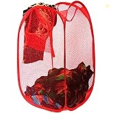 Suzec Polyester Laundry Bag Foldable&Collapsible Basket With Easy To C