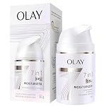 Olay 7in1 Ultra-light Gel Moisturizer | Niacinamide, Vitamin C, Collagen Peptides | Fights 7 Issues for Smooth & Glowing Skin | Normal to Oily Skin | Dermatologically Tested | Non Comedogenic | 50g