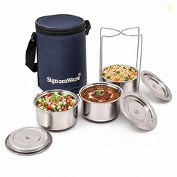 SignoraWare Fine Meal Stainless Steel Lunch Box | Airtight & Leakproof