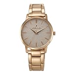 Daniel Klein Analog Glitter Rose Gold Round Dial Water-Resistant Wrist Watch for Women Girls, Ladies – DK11800-4