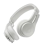 Skullcandy Icon ANC On-Ear Wireless Bluetooth Headphones – Active Noise Cancelling, 97.5dB 60Hr Battery + Rapid Charge, Mic, Stay-Aware Mode, iOS & Android â Bone