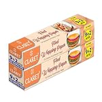 Claret Oil Grease Proof Food Wrapping Paper | 9+2 Meter Roll | Eco-Friendly Non-Stick Butter Paper for Burgers Snacks Sandwiches (Pack of 2)
