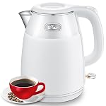 BearÂ® 1500W Electric Kettle for Hot Water Kettle 1.5 Liter Hot Water Boiler for Home 304 Stainless Steel Electric Tea Maker Machine with Auto Shut Off & Dry Boiling Prevention for Tea Pour Over Coffee