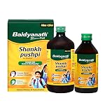 Baidyanath Shankhpushpi Syrup 450ml + 200ml | Memory Booster & Concentration Support | Brahmi Shankhpushpi Formula | Brain Tonic for Kids & Adults | Natural Botanical Ingredients