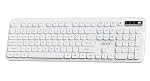 Acer SoftKey Pro Wireless Keyboard | 2.4GHz USB Connectivity | Full-Size 108-Key Layout with Numeric Keypad | Silent Round Keys | Slim Minimalist Design | Windows & iOS | White | AAA Battery Included