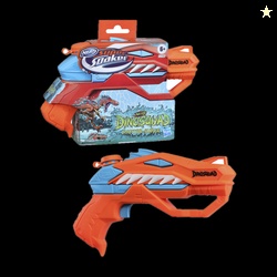 Nerf SuperSoaker Dinosquad Raptor-Surge Water Blaster, Branded Holi Pi