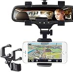 SKYCELL Rear View Mirror Mobile Holder for Car Mirror Mobile Holder