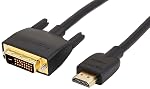 Amazon Basics Dvi To Hdmi Electronic Cable, 24-Pack – Black