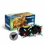 Crompton Galaxy Pixel Light | Festive Ladi Lights | 10 Meter | 48 LEDs | Multi-Colour | Pack of 1 | Direct 2-pin Plug | BIS Safe Wire | for Home Decoration, Diwali, Festival, Birthday, Marriage