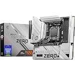 MSI B650M Project Zero Motherboard, Back-Connect Micro-ATX – Supports AMD Ryzen 7000 Series Processors, AM5 – Direct 10+2 VRM Power Design, DDR5 Memory Boost 7600+MHz/OC, Wi-Fi 6E