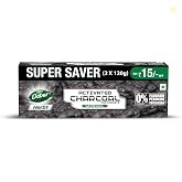 DABUR Herb'L Activated Charcoal Toothpaste 240G (120G x2, Pack of 2) |