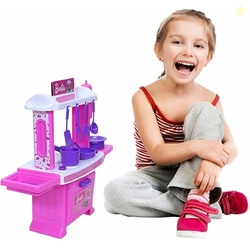 Toyzone Barbie Kitchen Set-45977|My Little Girls Toy|Kitchen Set for K