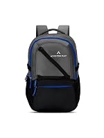 Aristocrat Hype 17 Inch Compatible Laptop Backpack 33L | Premium Durable Fabric | 2 Compartments with Side Bottle Pocket | Padded Backpanel | Office & Travel Backpack for Men & Women