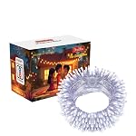 DesidiyaÂ® 12 Meter (39Ft) LED Rice String Lights â White Fancy Decorative Fairy Lights for Indoor Outdoor Use, Bedroom, Wedding & Festival Ambience Pack of 1