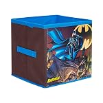 PrettyKrafts Batman SBS_BM1 Toys Organizer Storage Box for Kids, Small, Blue