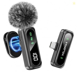 VELOMAX Mic for YouTube Wireless Wireless Mic for YouTube with One-Cli