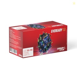 EVEREADY Utsav, 10 Meter LED RG-RB Chain Lights, 46 LEDs | Multicolour