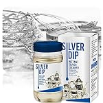 Modicare New Silver Dip Instant Silver Cleaner for Home & Kitchen Use,(Silver Cleaning Liquid Polish)-300 (Pack of 1)
