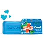 Savlon Cool Bathing Soap Bar 600g (120g Pack of 5) | 99.9% Germ Protection | Cool Menthol | Natural Origin Glycerin | Soft Moisturized Skin | Women & Men | All Skin Types | Value Family Pack