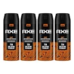 Axe Recharge Long Lasting Deodorant Bodyspray For Men 150 ml, Pack of 4