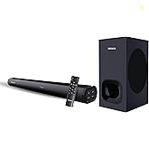 Aiwa Soundbar with Bluetooth V5.3 and Powerful Bass, 6.50 Inches Subwo