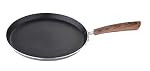 BERGNER Alpine Forged Aluminium Non-Stick Flat Tawa, 26 cm, Induction Base, Grey.