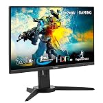 ViewSonic XG2409 24-inch (60.96cm) FHD 1920x1080p Gaming Monitor | SuperClear IPS | 180Hz | 1ms |HDR10 | AMD FreeSync | sRGB 104% | Eye-Care | Height, Swivel, Tilt & Pivot Adj. | 2X HDMI 2.0 |1x DP