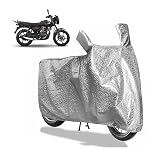 Sulfar Bike Cover for Bajaj CT 125X (Updated) (Adventure Commuter) | Waterproof, Dustproof & UV Protected | All Weather Two Wheeler Cover (Silver) New 2026 Variants