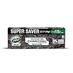 DABUR Herb’L Activated Charcoal Toothpaste 240G (120G x2, Pack of 2)|Whitening Black Gel Toothpaste|Fluoride Free|Fights Plaque & Extrinsic Stains|With Power of Mint|Cool & Refreshing Mouth Experience