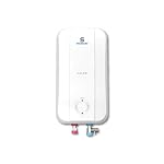 Havells Standard Calor 5 Litre Instant Water Geyser 3000 Watts | Stainless Steel Tank | Rust Proof Body | Automatic Cut Off, 2 Year Comprehensive Warranty (White) By Havells