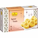 Haldiram’s Nagpur Kesar Peda 250g  Flavored with aromatic saffron, this peda is rich, smooth, and perfect for special occasions