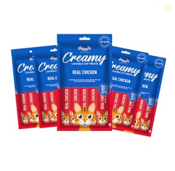 All Life Stages Creamy Lickable Cat Treat (75g x 5 Pouches) Total 375g