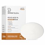 DERMATOUCH Kojic Acid 1% Soap with Glutathione & Alpha Arbutin |For Tan, Brightening, Dark Spots & Pigmentation | pH 5.5 Balanced Syndet Bar | Dermatologist Tested | For Men & Women | 75g