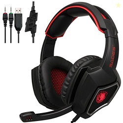 BigPlayer SADES Spirit Wolf 3.5mm Wired Stereo Gaming Headset Headband
