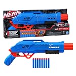 Nerf Alpha Strike Big Cat Db-2 Blaster,Double-Barrel Blasting, Fires 2 Darts in A Row,Includes 8 Official Nerf Elite Darts,Multicolor, Birthday Gift for Kids