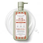 Acne Control Serum Face Wash with 7% Active Blend | 2% Salicylic Acid, 2% Niacinamide, 1% Glycolic Acid, Hyaluronic Acid, Aloe Vera, Licorice & Neem | Pimple, Acne, Dark Spot & Oil Control Face Wash for Oily, Acne-Prone Skin | Men, Women, Boys, Girls & Te