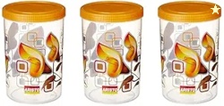 Storewell203 Plastic Storage Container- 1950 ML (3 pcs Set) (12.9(D) x