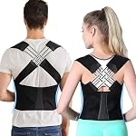 Posture Corrector for Men & Women | Webbing Design Back Straight Belt | Back Shoulder Spine Belt | Backbone Straight Belt for Back Pain | Back Straightener Support