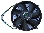 BigPlayer CPU Cooler Fan Compatible with Intel LGA775 â High-Performance Black Cooling Fan for Desktop PC â Silent, Efficient Heat Dissipation, Easy Installation