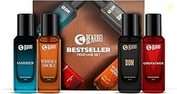 Perfume Giftset For Men, 20ml x 4 | Whisky Smoke, Godfather, Mariner &