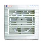 Bajaj Maxima DX-G 02 150 MM Exhaust Fan | Louvres Air Flow | High Speed | Low Power Consumption | 2 Yrs Warranty ãIvoryã