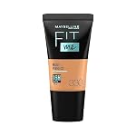 Maybelline New York Liquid Foundation, Matte & Poreless, Full Coverage Blendable Normal to Oily Skin, Fit Me, 330 Toffee, 18ml