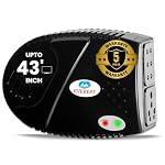 Everest ELS 600-N Mini Ultra Stabilizer Upto 43 Inchs TV for LCD/LED/3D/Smart TV (Black) (Working Range:170v â 270v)