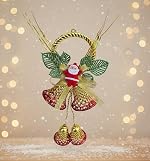 Hanging Bells DÃ©cor Christmas Decoration | Items for Home & Office | Festive Hangings, Ornaments | PoPo Toys Â® | Golden
