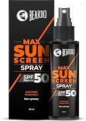 Max Sunscreen SPF 50 & PA+++ Spray for Men | Non-greasy Spray for Men